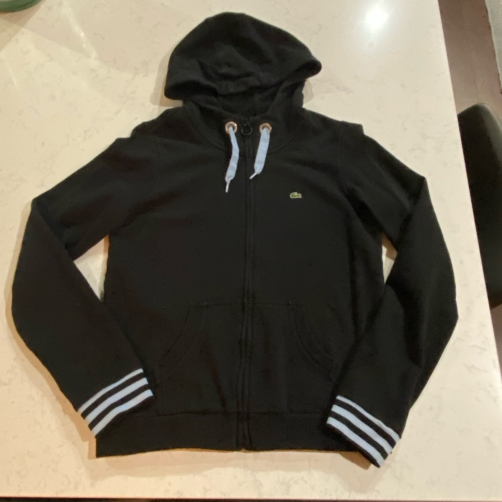 Women’s Lacoste Zip Up Hoodie